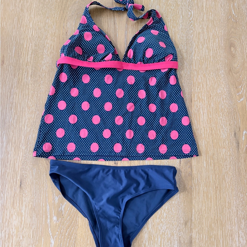 Polka Dot Swimsuit Set